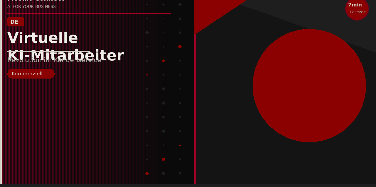 Virtuelle KI-Mitarbeiter: Revolution im Kundenservice | Mosaic Connect