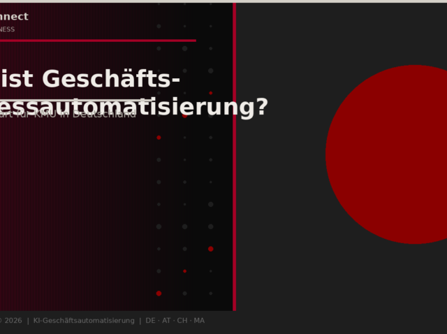 Was ist Geschäftsprozessautomatisierung? Einfach erklärt | Mosaic Connect